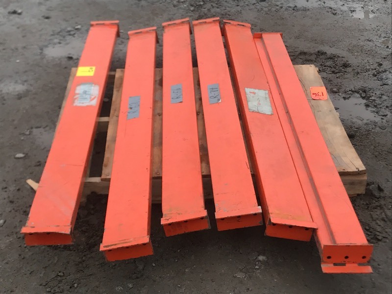 (6) 6ft Pallet Racking Load Beams