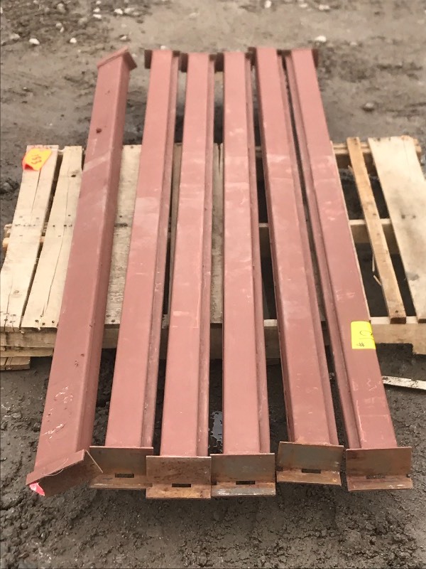 (6) 86 Pallet Racking Load Beams
