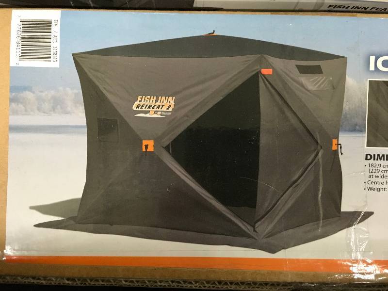 Equinox Ice Fishing House, Retail $149.99