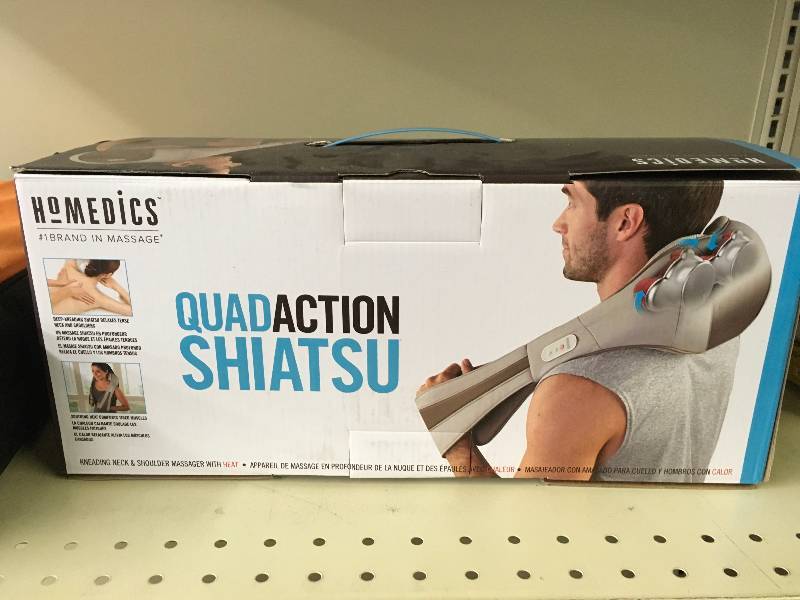 Homedics Shiatsu Deluxe Neck Massage, $64.99
