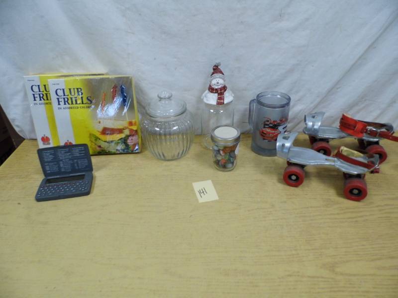 Marbles - Rollerskates - Misc