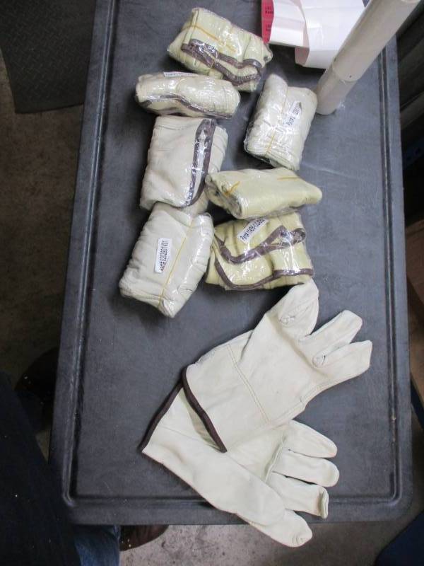 Leather Gloves-Large