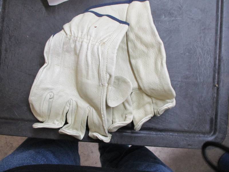Leather Gloves-XL