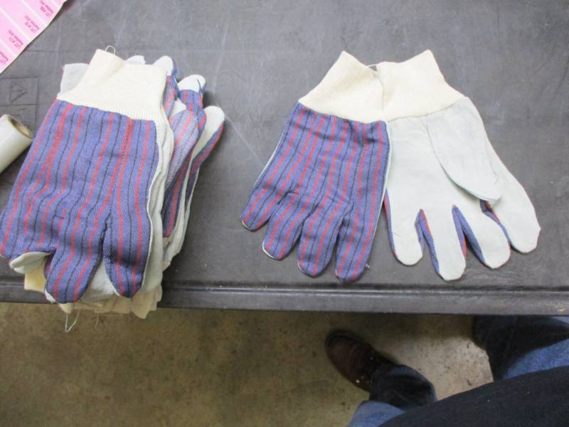 Leather Palm Chore Gloves