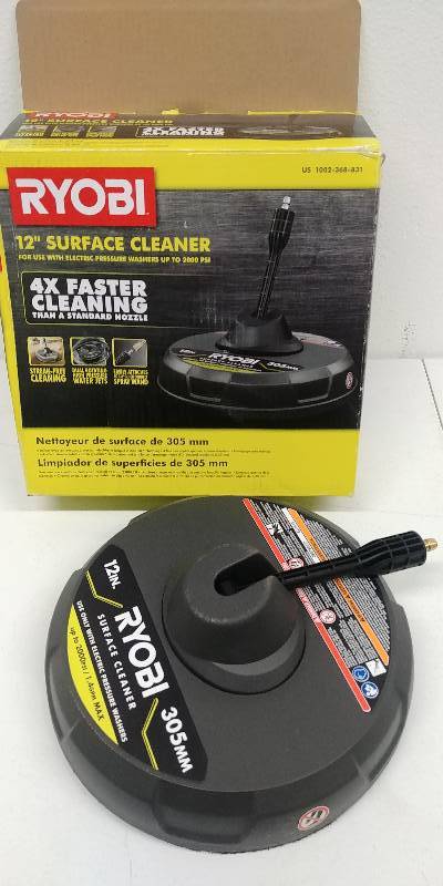 lot 49 image: Ryobi 12 Surface Cleaner for use with Pressure Washers