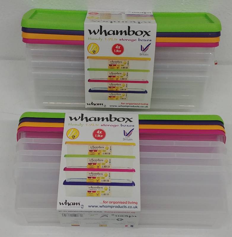 lot 43 image: Two Whambox Storage Box Sets