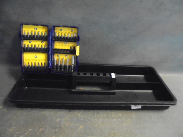 lot 53 image: Tool Tray and Screwdriver Bit Set