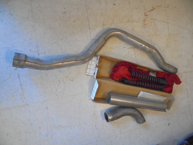 lot 61 image: Fork Springs and Exhaust Pipes