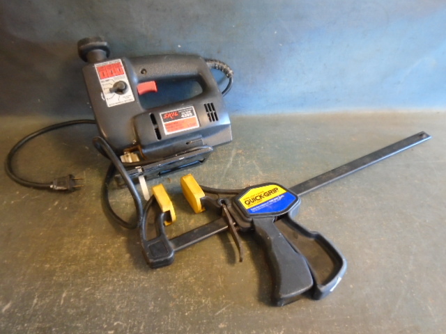lot 119 image: Jig Saw and Bar Clamp