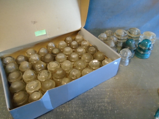 lot 101 image: Hemingray Glass Insulators
