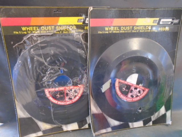 lot 110 image: Wheel Dust Shield and Auto Cleaning Products