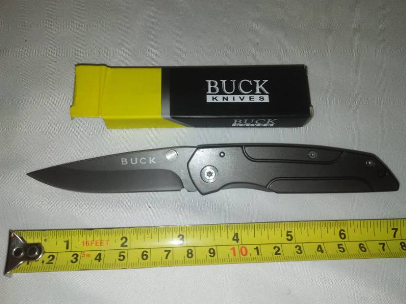 lot 25 image: Buck knife foldable pocket knife.