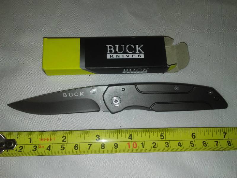 lot 30 image: Buck knife foldable pocket knife.