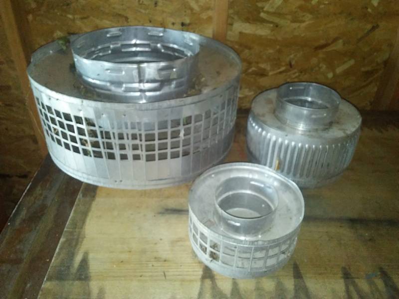 lot 120 image: 3 metal fireplace toppers.