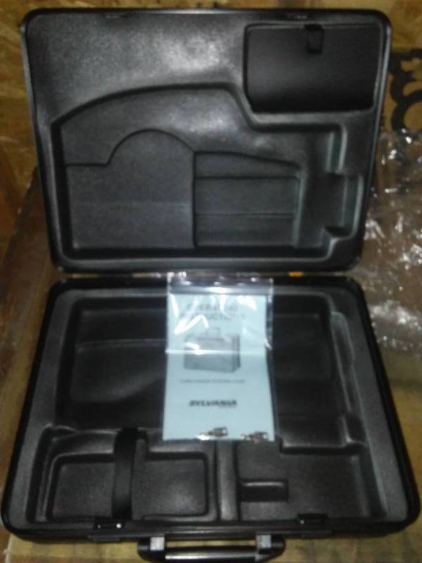 lot 127 image: 2 hard case AV Equipment storage