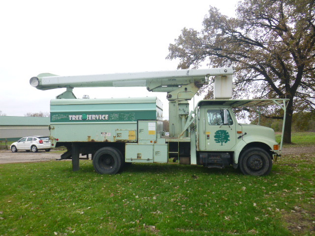1990 International CC 40S Boom Truck