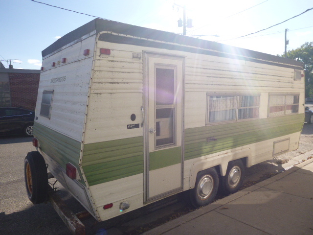 1976 Wilderness Travel Trailer | Boom Truck and Hunting Shack | K-BID