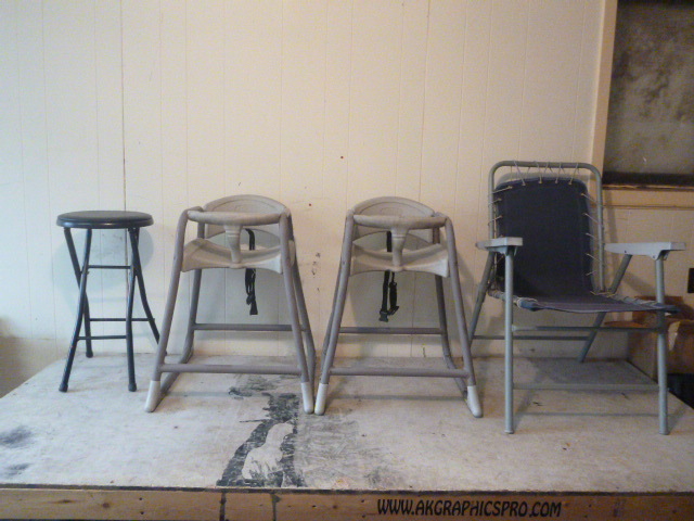 lot 55 image: 2 Cosco High Chairs