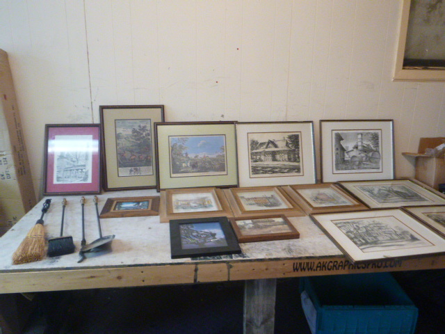 lot 62 image: 14 Framed Prints