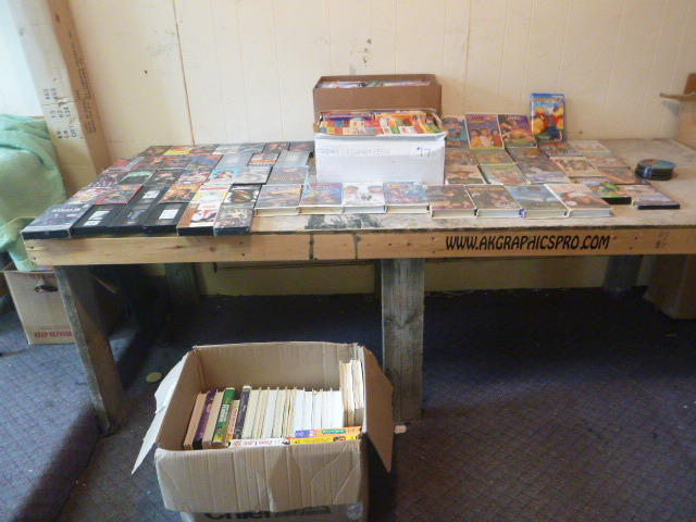 lot 64 image: Very Large Lot of VHS Movies
