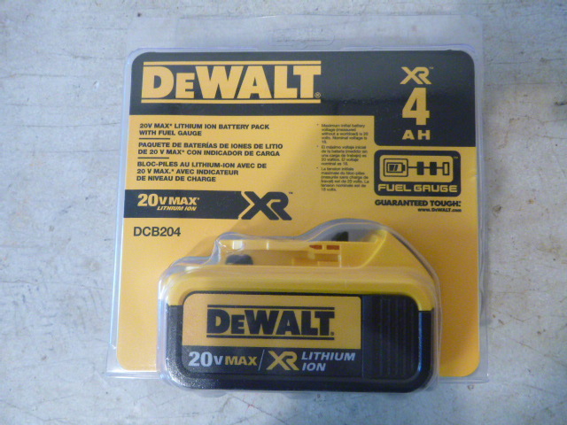 lot 31 image: DeWalt Lithium Ion Battery Pack