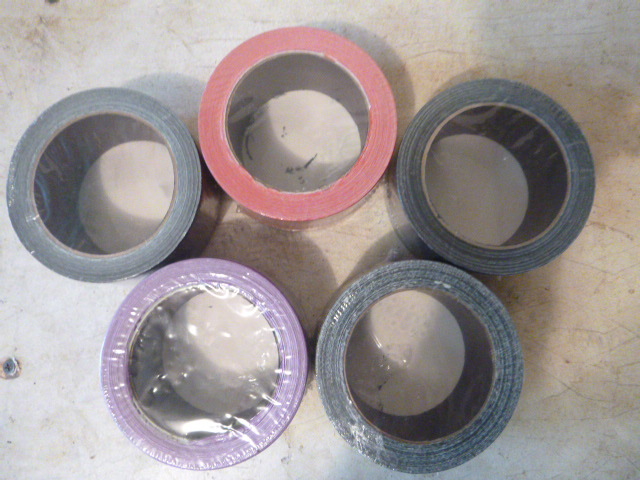 lot 44 image: 5 Rolls of Tape-All Duct Tape