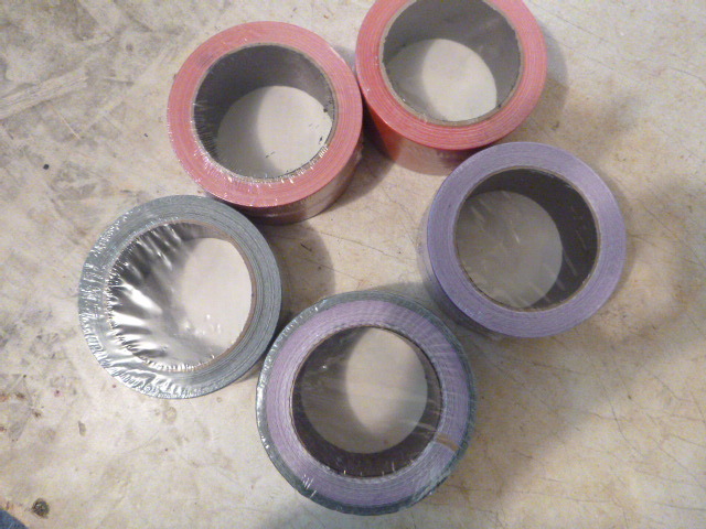 lot 45 image: 5 Rolls of Tape-All Duct Tape