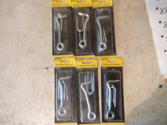 lot 79 image: 6 Project Pro 5 Hook and Staples
