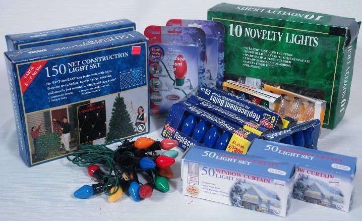 lot 43 image: Christmas Light Assortment