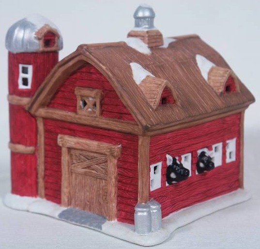 lot 49 image: Illuminated Dairy Barn