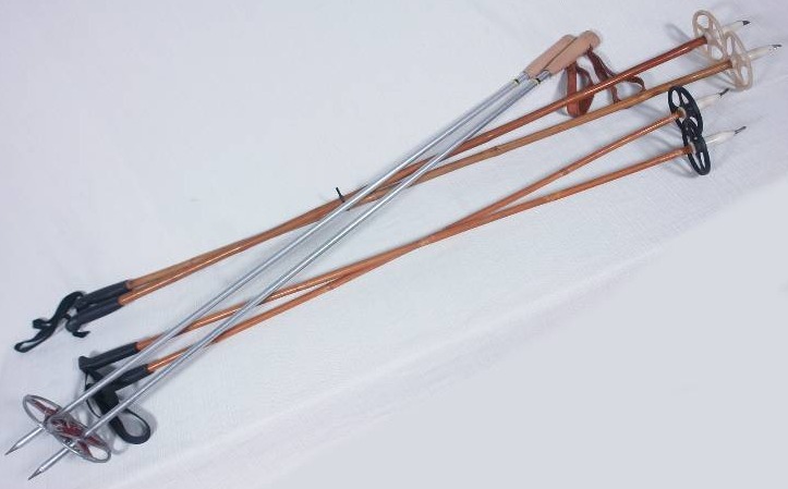 lot 6 image: Three Pair of Ski Poles