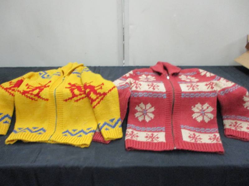 lot 41 image: Two Knitted Sweaters