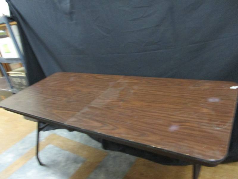 lot 44 image: Collapsible Heavy Duty Folding Table