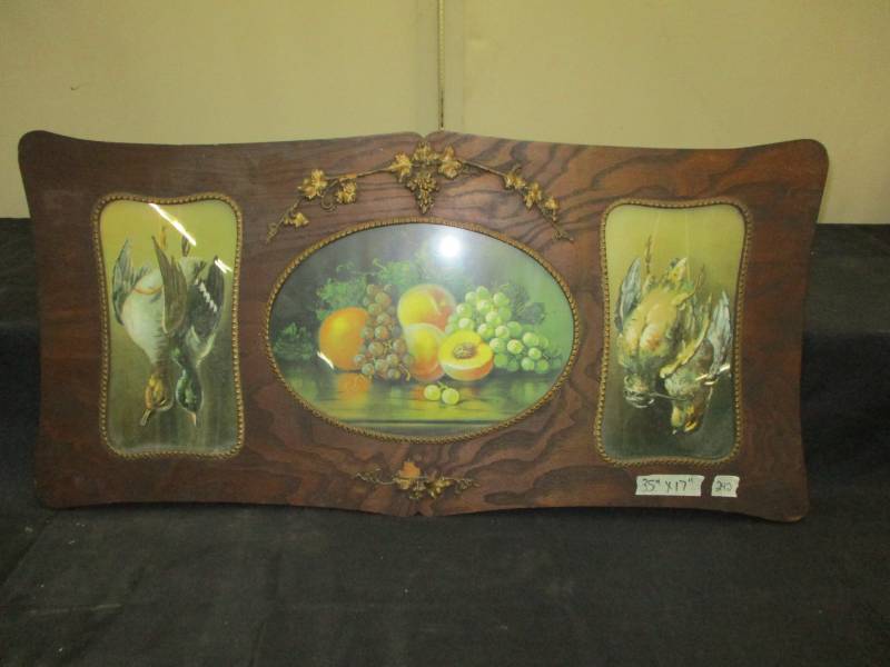lot 56 image: Antique Picture and frame
