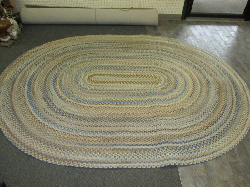 lot 80 image: Large Braided are rug