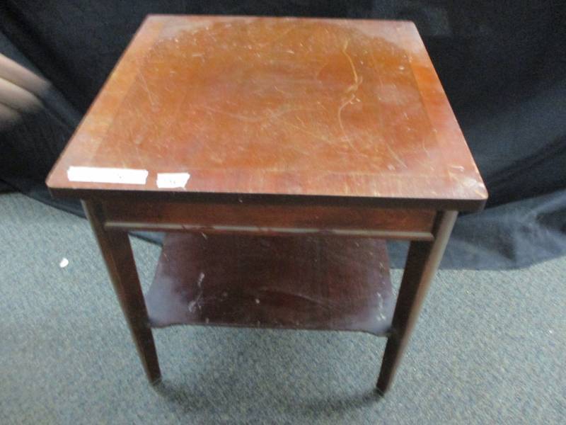lot 129 image: End table