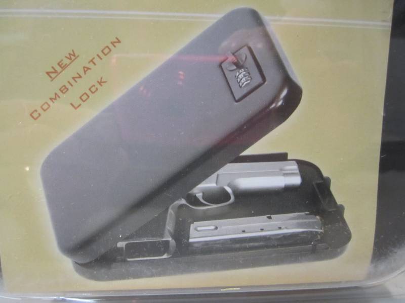 lot 6 image: Full Size Handgun Secure It Securit...