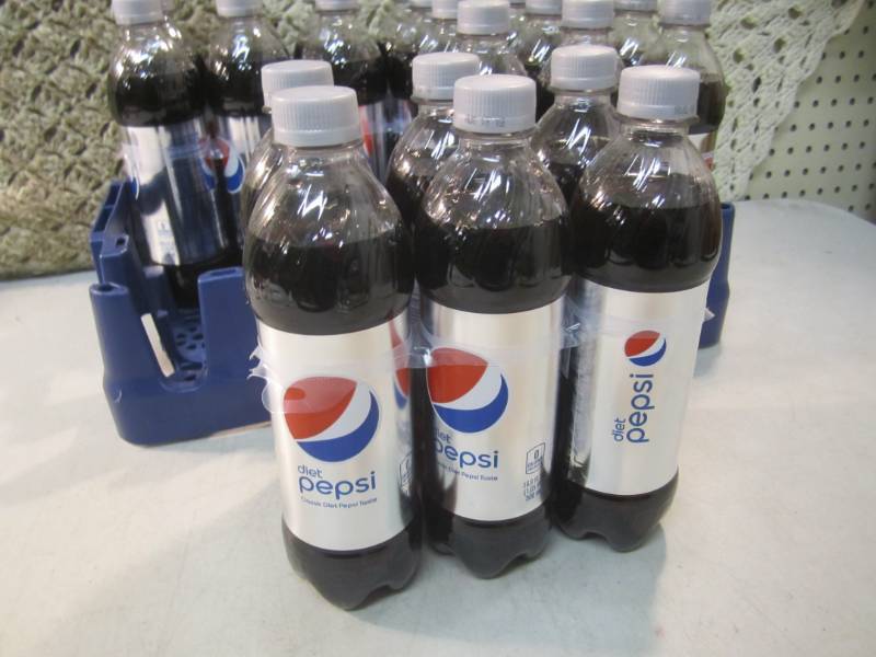 lot 47 image: Case of 24 Bottles of Diet Pepsi 16...