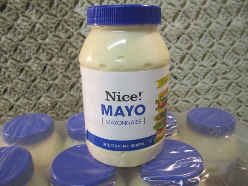 lot 49 image: Case of 12 Jars of Mayo Best by Mar...