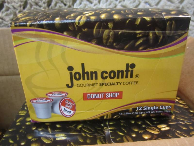 lot 75 image: Case of 6 Boxes of John Conti Donut...
