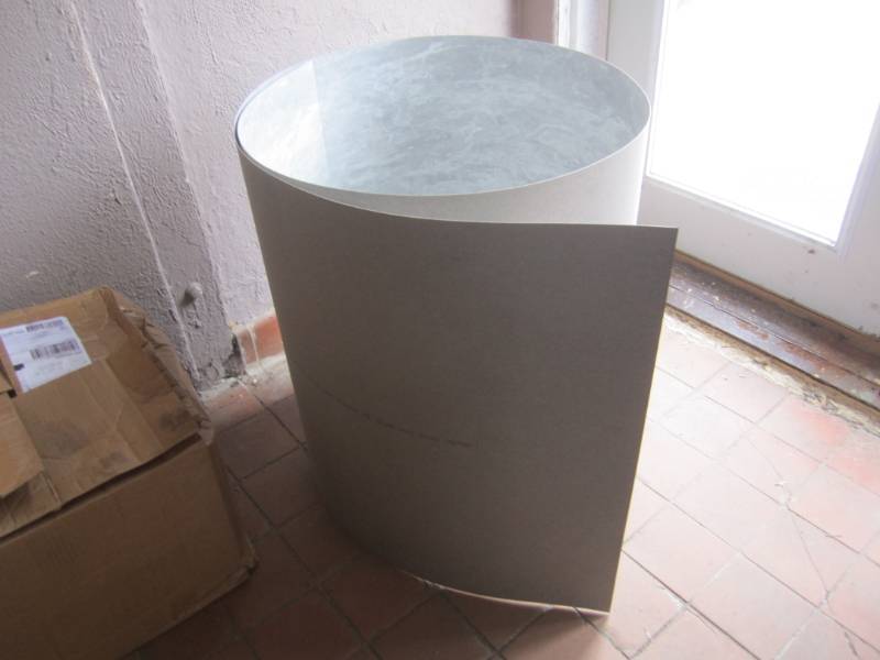 lot 84 image: Sheet of Formica 30.5 x 10 feet  E...