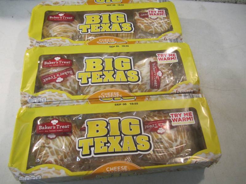 lot 100 image: 3 - 6 Roll Packs of Big Texas Chees...