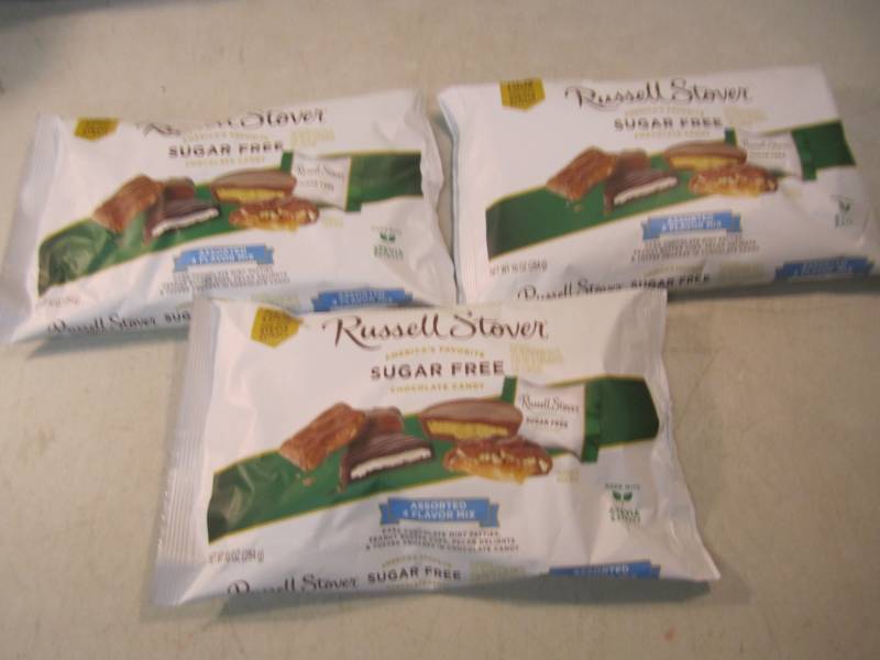 lot 105 image: 3 Bags of Russell Stover Assorted 4...