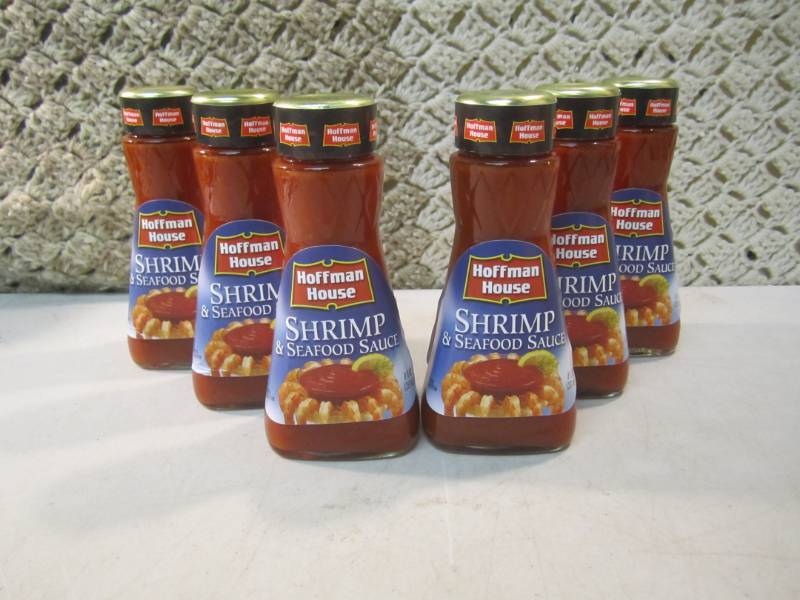 lot 106 image: 6 Bottles of Shrimp & Seafood Sauce...