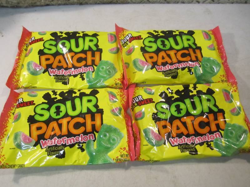 lot 110 image: 4 Bags of Sour Patch Watermelon Sof...
