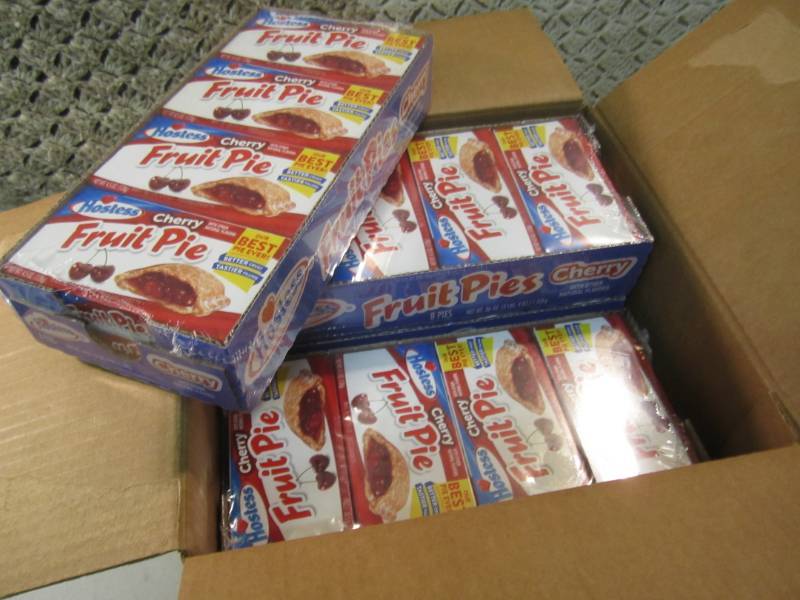 lot 145 image: Case with 6 Packs of 8 Hostess Cher...