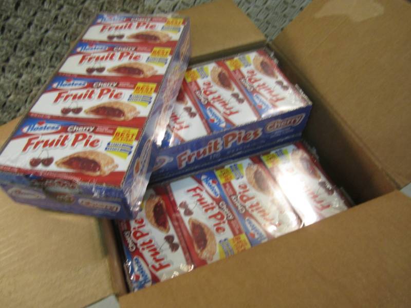 lot 146 image: Case with 6 Packs of 8 Hostess Cher...