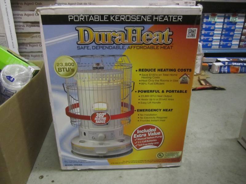 lot 157 image: Dura Heat Portable Kerosene Heater ...