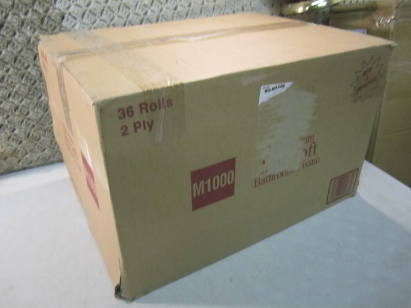 lot 193 image: Case of 36 Rolls of Bathroom Tissue...
