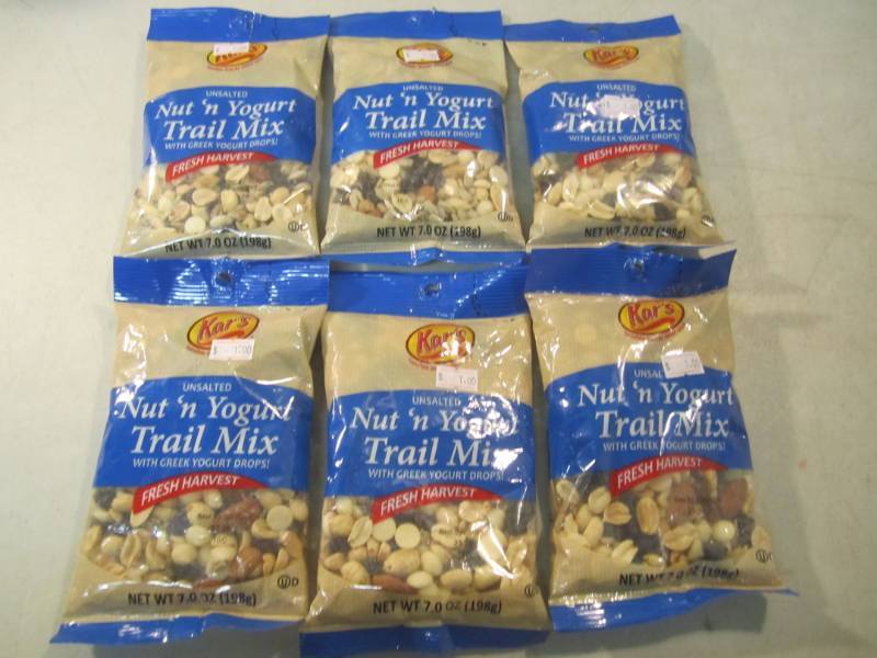 lot 248 image: 6 Bags of Unsalted Nut n Yogurt Tr...
